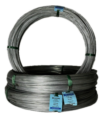High Strength Galvanized Wire 17/15, 250m Roll 0