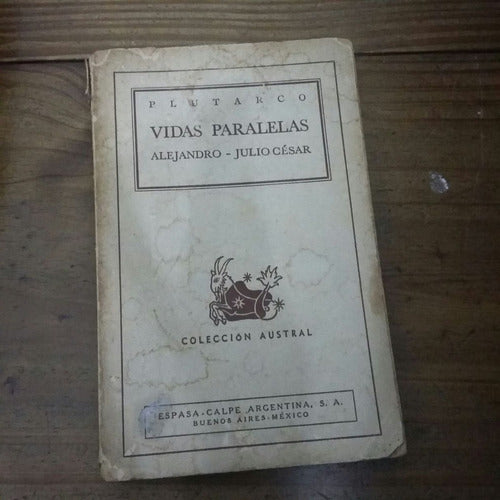 Libro Vidas Paralelas Alejandro Julio Cesar De Plutarco (27) 0