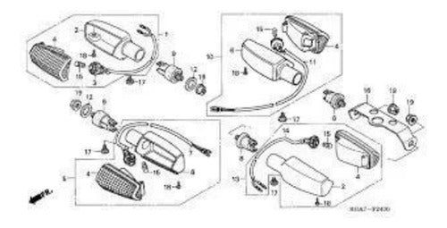 Soporte Giro Original  Honda Xr 125l / Titan 150 2