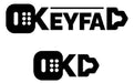 Keyfad Complete Case + 2 Button Key Lock Logo 2