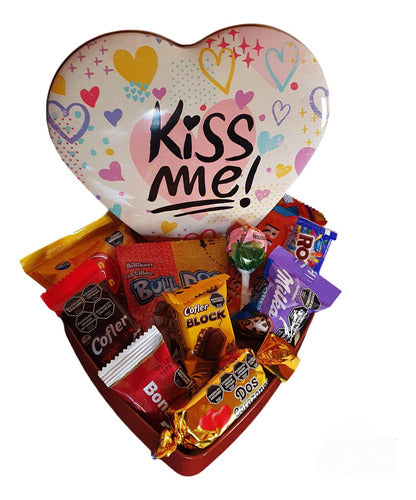 Milka Gift Box Heart Shaped Tin with Chocolates for Friendship Day 4