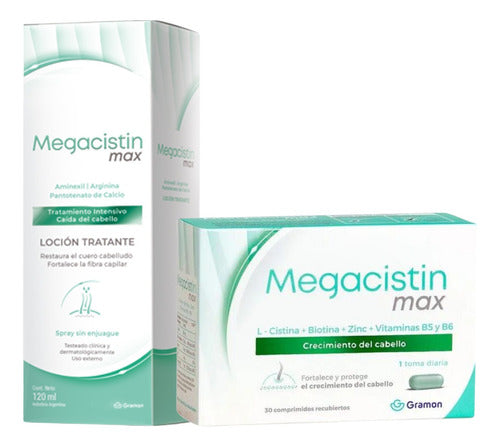 Combo Megacistin Max X 30 Com + Locion X 120 Ml 0