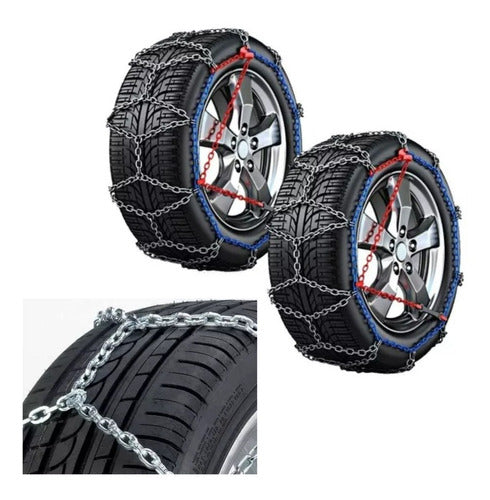 JC Snow and Mud Chains Cd230 Rodado 215/75-15 and 215/55-17 1