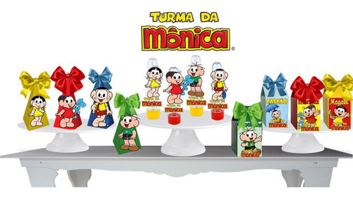 Kit Festa Só Um Bolinho Turma Da Monica 85 Itens 1