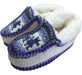 Handwoven Alpaca Wool Slippers for Kids - Salta Hornito Style 5