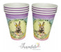 Easter Bunny Pastel Cups Set of 8 - Otero Cotillon Juanalalo 0