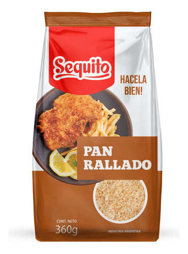 Pan Rallado Sequito Pack 16un X 270gr - Dirercto De Fabrica. 0