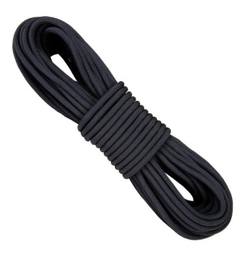 Cuerda, Soga 11mm Nylon Tactica, Negra, Danza,  Rescate 0