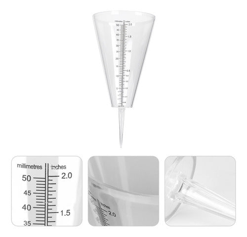 Copo De Chuva Rain Gauge Stake Cone 1