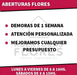 Aberturas Flores PVC Reinforced Plastic Window Blind 150x120 5