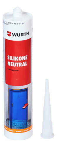 Wurth Wmax Silicone Neutral - White or Clear Sealant on Sale 0