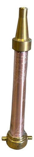 Lacar Fire Hose Nozzle - Copper and Bronze - 38.1mm 0