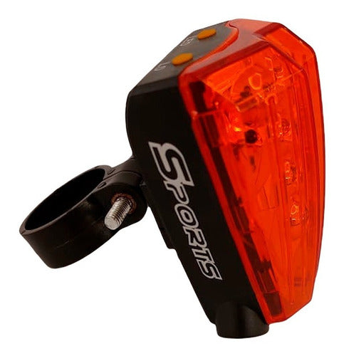 Infrared Bike Rear Light with Ground Projection 3