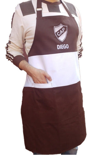 Customized Platense Grill Apron Calamar Embroidered 13
