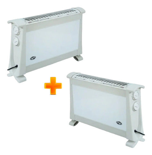 Star Trak Combo 2 Electric Convector Heater Set 0