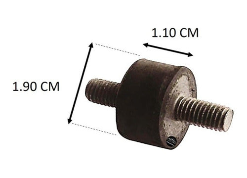 Volkswagen Radiator Support Soporte De Radiador Volkswagen Gol Saveiro Senda Chico 1