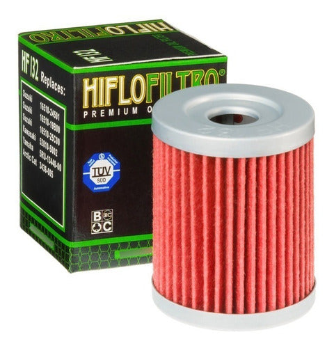 Filtro Aceite Hiflo Hf 132 Suzuki Lt 160 230 300 Motoshop16 0