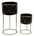 Madre Planta Ginko Metal Planter Stand 51cm 0