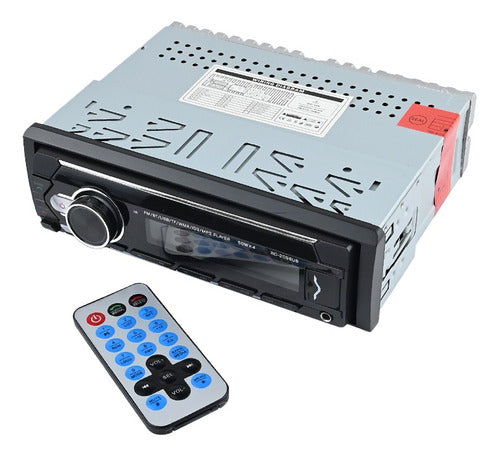 Radio Desmontable Con Control Auto  Am/fm/mp3/usb/sd/aux 1