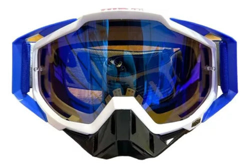 MTL Gafas Antiparras Espejadas 100% Para Motocross, MTB Y Nieve 3