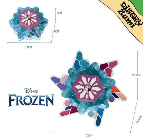 Frozen 2 Set De Maquillaje Copo De Nieve Giratorio C/espejo 2