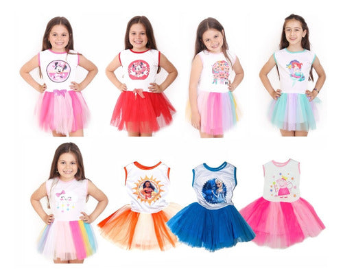 Motivos Para Quererte Disfraz Infantil Vestido Nena Tutú (Varios Modelos) 0