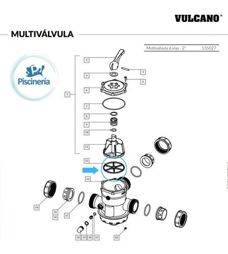 Vulcano Junta Estrella Vulcano 1