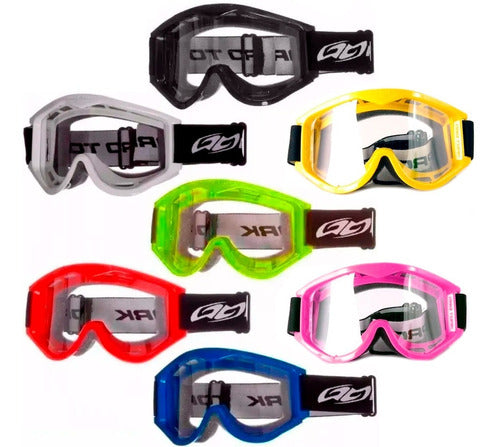 Pro Tork Motocross Goggle Enduro Helmet - C 11