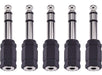 Eboot 5 Audio Adapters 6.35mm Male to 3.5mm Female 0