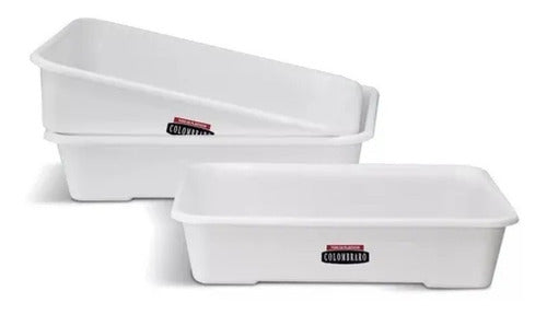 Colombraro Plastic Trays Pack of 3 N3 Granja 45x32.5x10.5 0