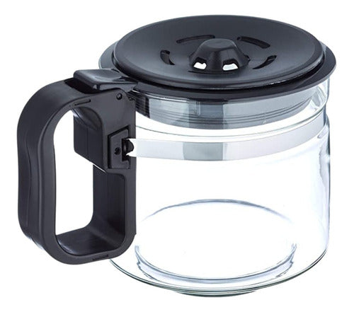 Adjustable Universal Glass Coffee Carafe Jar Cup Tall Lid 0