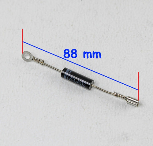 Diodo Simple Alta Tension 2cl4512h55 P/ Microondas X 2u Htec 3