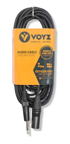 Cable De Interconexión Para Audio Xlr A 6.5mm 1