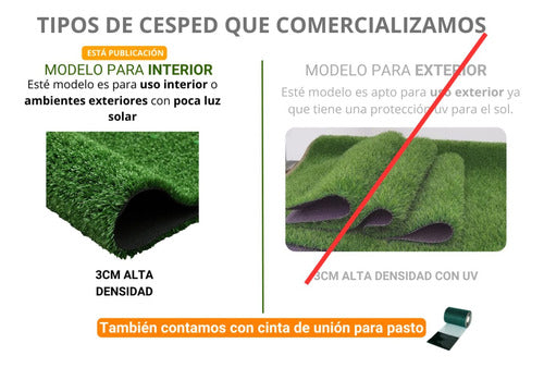 Césped Artificial Sintético 3cm Decoración Precio M2 4