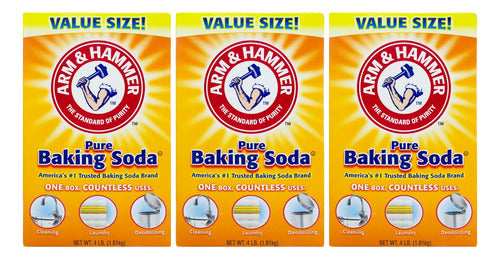 Arm & Hammer Bicarbonato De Sodio Para Limpieza Grande X3 0