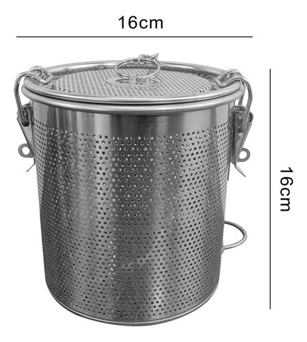 Coador De Tempero De Especiarias Filtro De Bola De 16cmx16cm 1