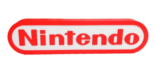 Fungus Lamps Nintendo Logo 3D Print 0