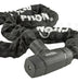 Piton 1.20m Eslabonada Security Chain for Motorcycles, Cars, and Bikes Anti-theft - Black 1