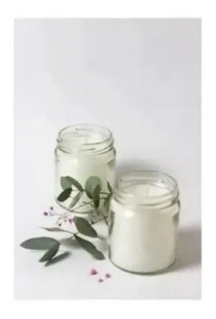 Fleur X15 Organic Aromatic Soy Candles with White Lid 2