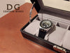 DG Leather Boxes Elegant Watch Case for 6 Watches 4