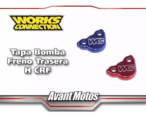 Works Connection Tapa Bomba Freno Trasero - CRF Avant Motos 0