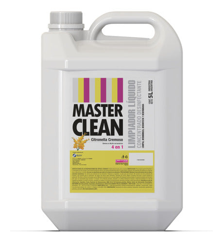 Master Clean Citronella Disinfectant Deodorizer 5L 0