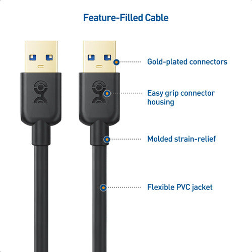 Cable Importa Superspeed Usb 30 Escriba Un Cable 6 Patas 4