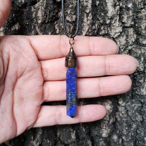 Lapis Lazuli Energy Stones Crystals Pendant 1