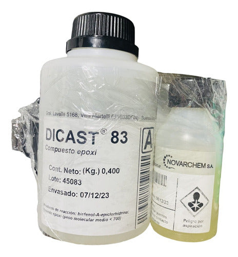 DICAST 83 Epoxy Resin for Gas Tanks 480g 0