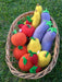 Fabric Fruits and Vegetables Play Food Set by Patatin Toys 0