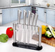 Juego De Cuchillos Utopia Acero Inox. 5 Cuchillos + Soporte 4