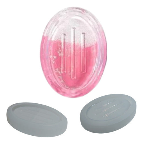 Silicone Oval Soap Mold 0