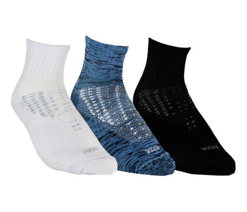 Pack of 3 Pairs of Sports Socks Sox for Cycling and Running 7