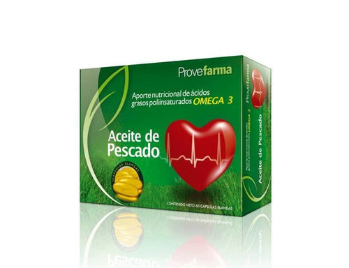 Fish Oil Omega 3 Capsules for Cholesterol & Cardiovascular Health - 60 Capsules 1